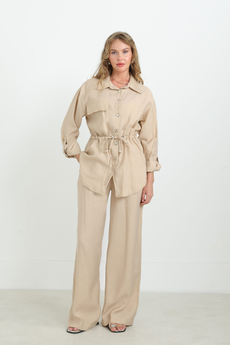 Elegant Casual Set With Palazzo Pants - Brand: SOUL - Women & Kids, Baby Clothes Wholesale - TheBS Women
