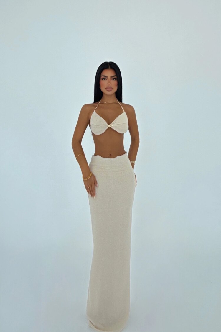 Slim Fit Pencil Maxi Skirt Set - Brand: EYYO ATELIER - Women & Kids, Baby Clothes Wholesale - TheBS Women