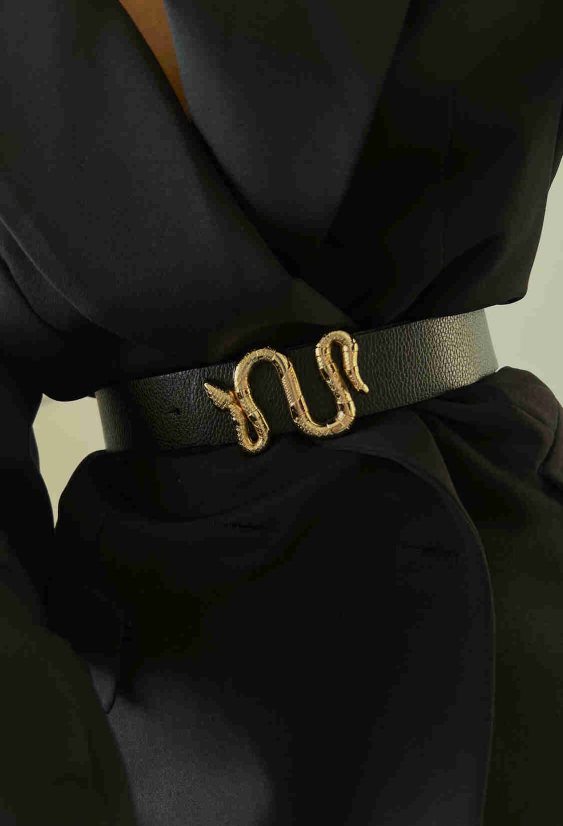 Women's Belt With Snake Buckle - Brand: Fiori - Women & Kids, Baby Clothes Wholesale - TheBS Women