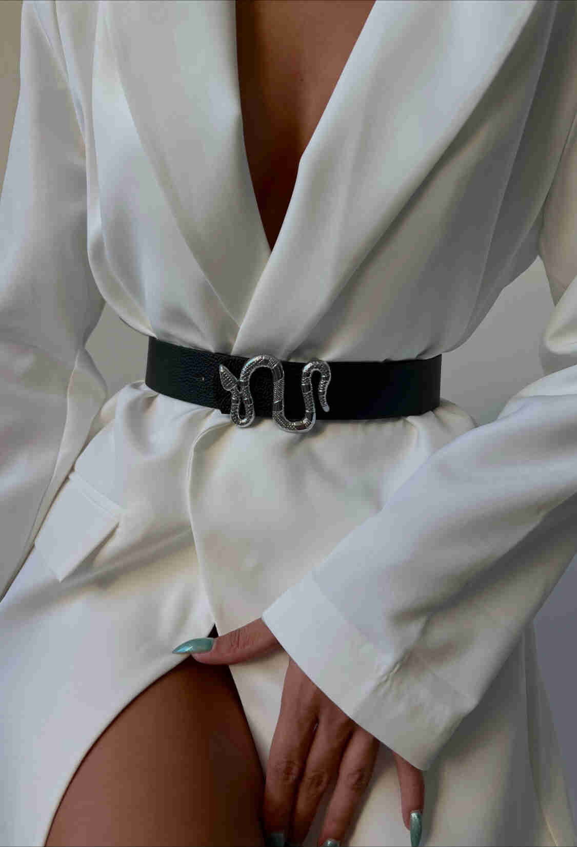 Snake Buckle Shirt Jacket Trouser Belt - Brand: Fiori - Women & Kids, Baby Clothes Wholesale - TheBS Women