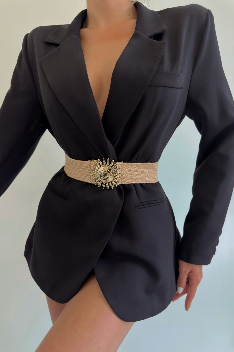 Elastic Straw Sun Buckle Women's Belt - Brand: Fiori - Women & Kids, Baby Clothes Wholesale - TheBS Women