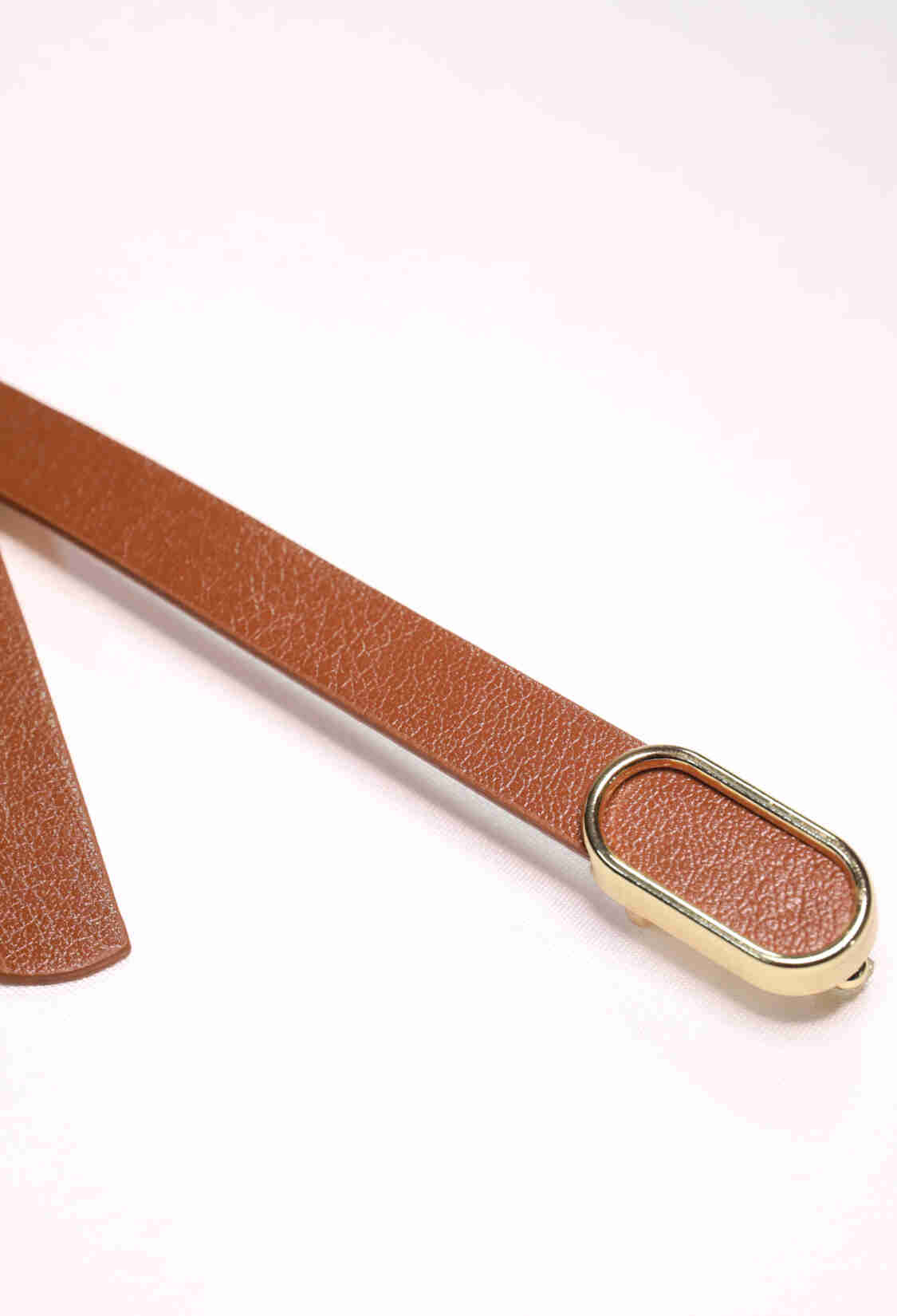 Thin Belt With Imported Oval Gold Buckle - Brand: Fiori - Women & Kids, Baby Clothes Wholesale - TheBS Women