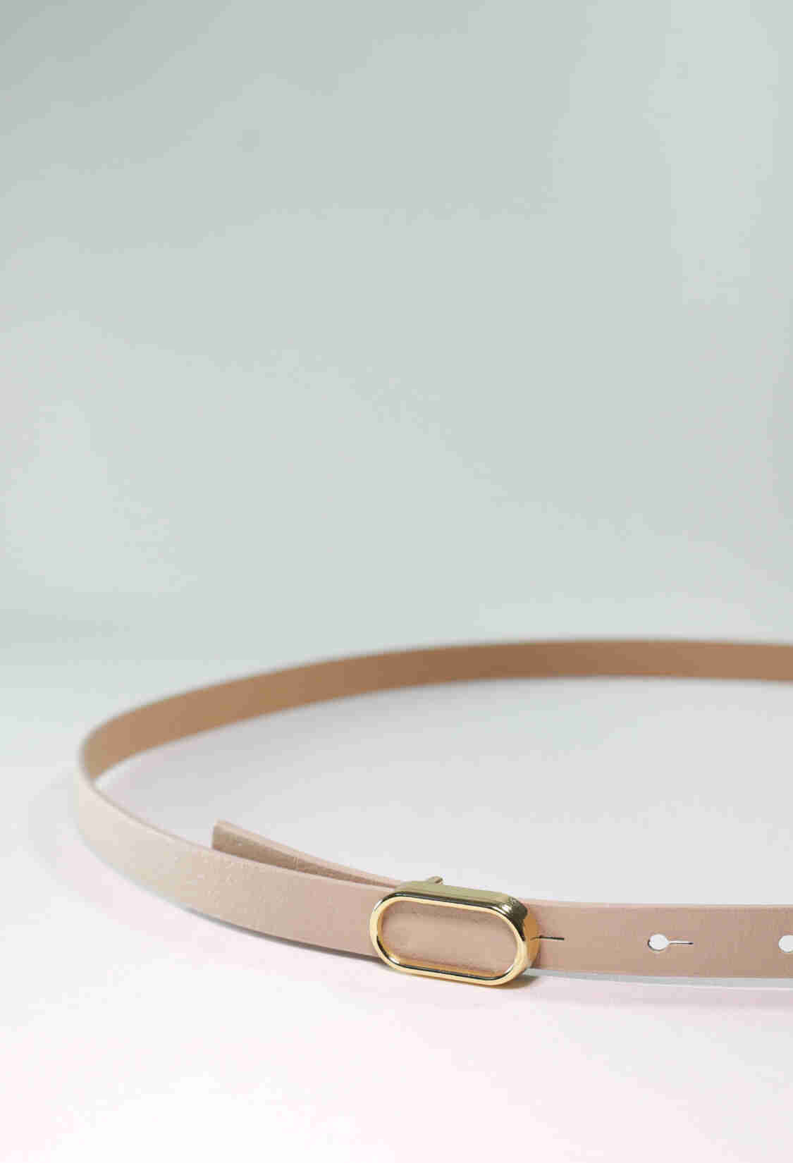 Thin Belt With Imported Oval Gold Buckle - Brand: Fiori - Women & Kids, Baby Clothes Wholesale - TheBS Women