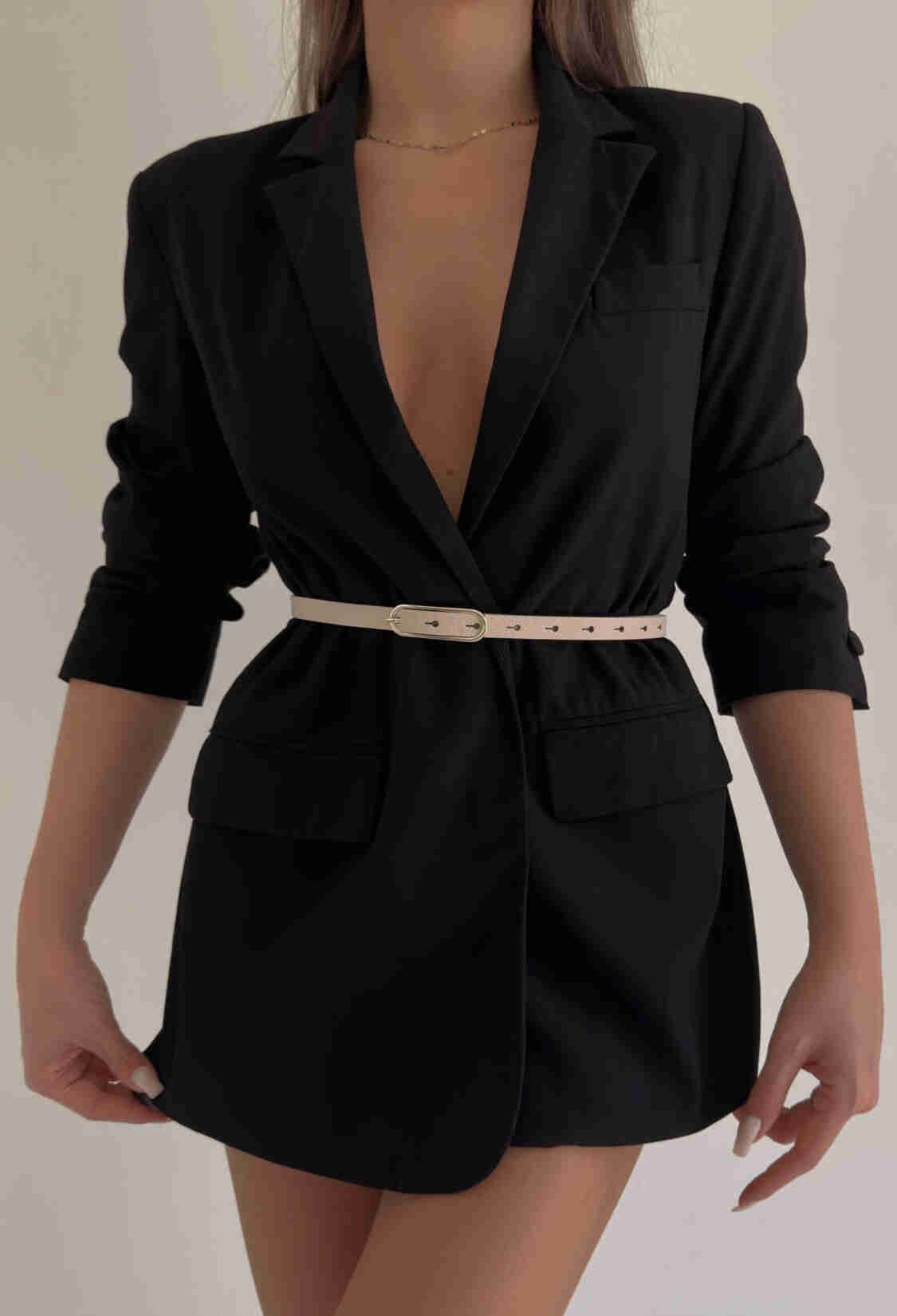 Thin Women's Belt With Wide Buckle - Brand: Fiori - Women & Kids, Baby Clothes Wholesale - TheBS Women