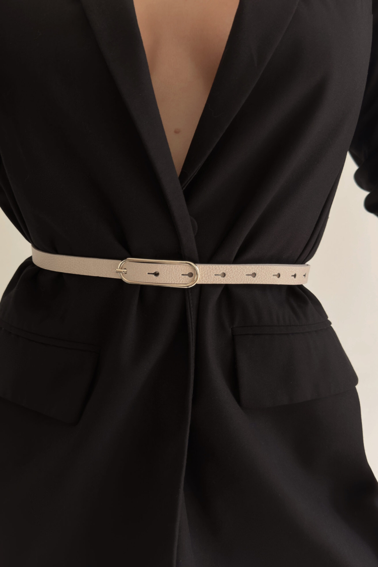 Thin Women's Belt With Wide Buckle - Brand: Fiori - Women & Kids, Baby Clothes Wholesale - TheBS Women