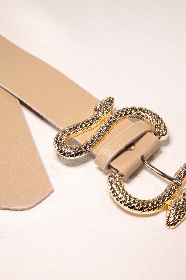 Women's Belt With Snake Buckle - Brand: Fiori - Women & Kids, Baby Clothes Wholesale - TheBS Women