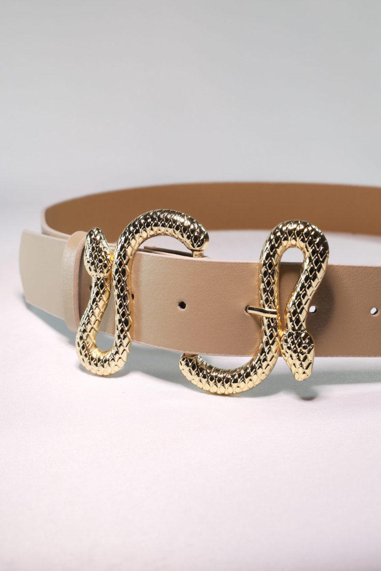 Women's Belt With Snake Buckle - Brand: Fiori - Women & Kids, Baby Clothes Wholesale - TheBS Women