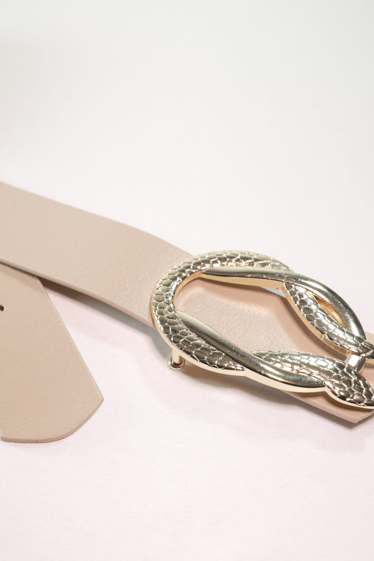 Women's Belt With Gold Snake Buckle - Brand: Fiori - Women & Kids, Baby Clothes Wholesale - TheBS Women