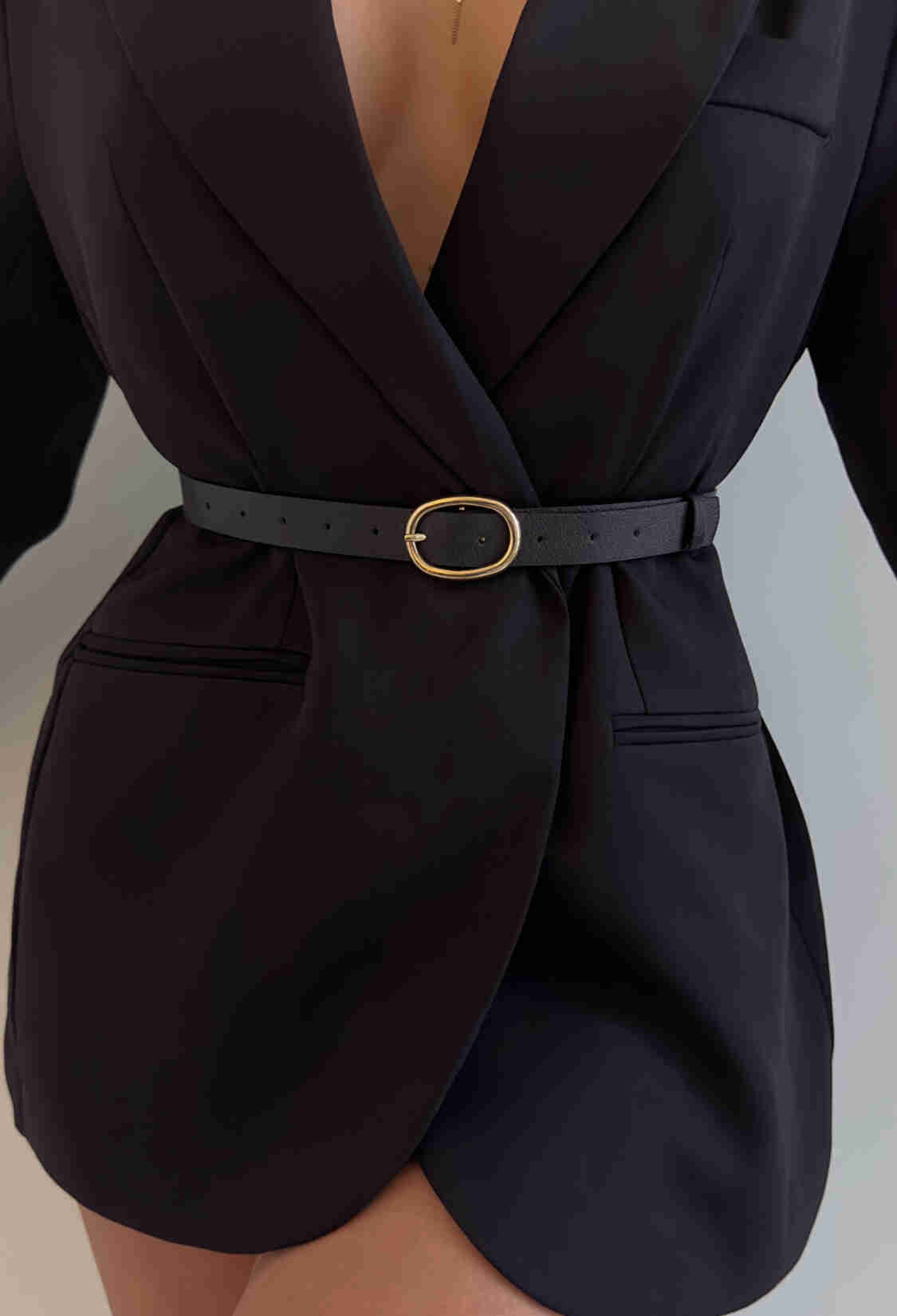 Women's Belt With Oval Buckle - Brand: Fiori - Women & Kids, Baby Clothes Wholesale - TheBS Women