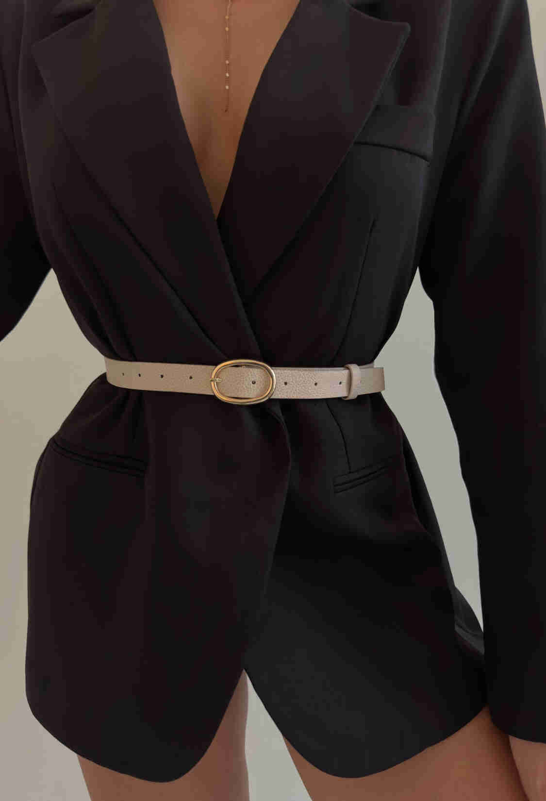 Women's Belt With Oval Buckle - Brand: Fiori - Women & Kids, Baby Clothes Wholesale - TheBS Women