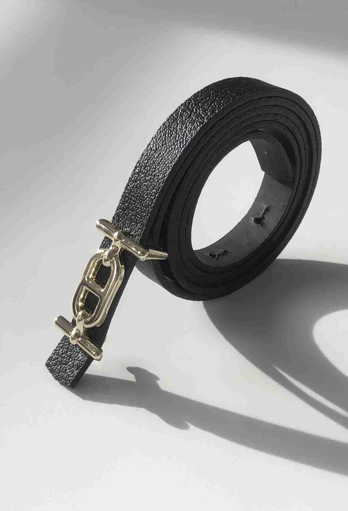 Thin Belt With Gold Buckle - Brand: Fiori - Women & Kids, Baby Clothes Wholesale - TheBS Women