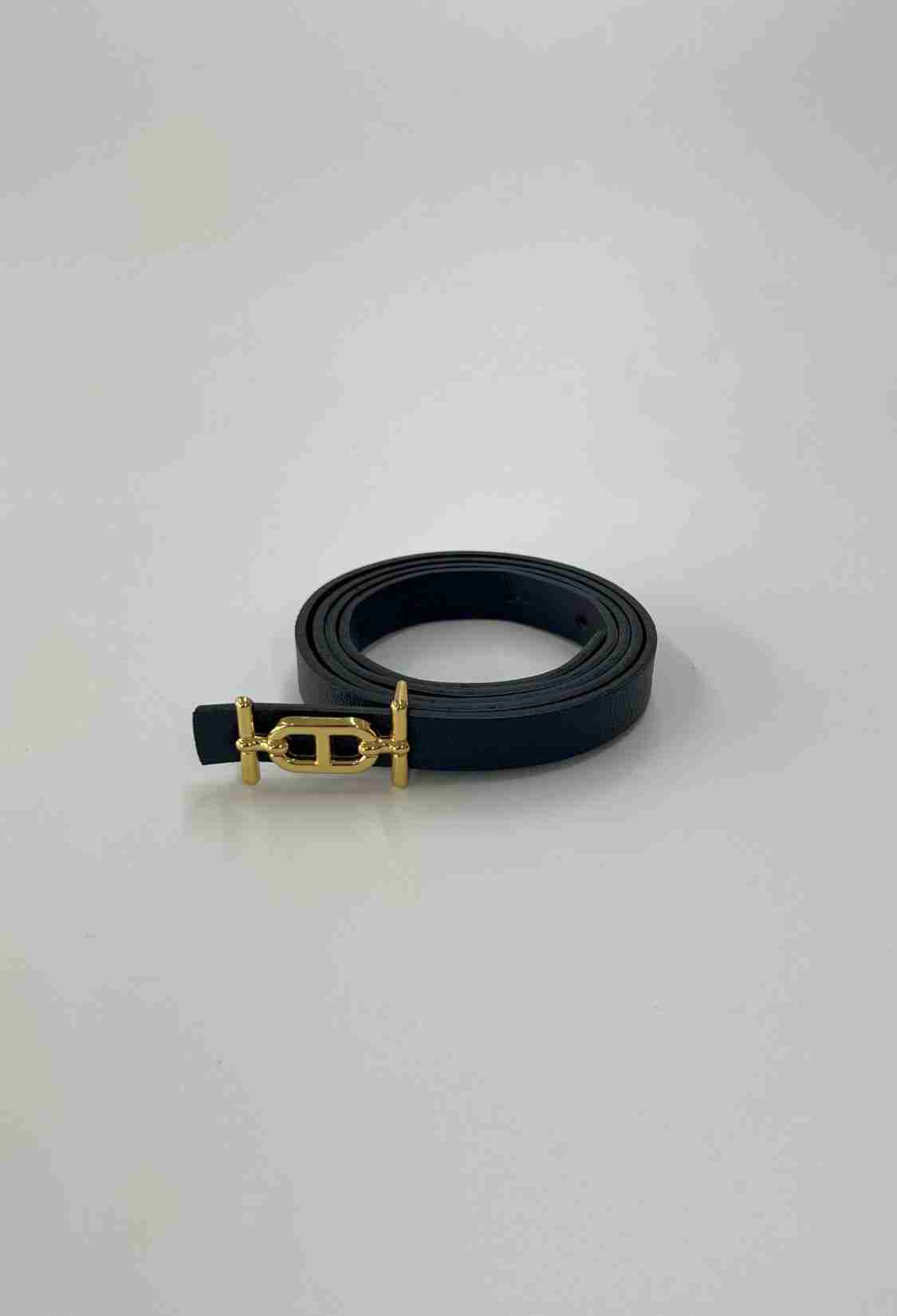Thin Belt With Gold Buckle - Brand: Fiori - Women & Kids, Baby Clothes Wholesale - TheBS Women