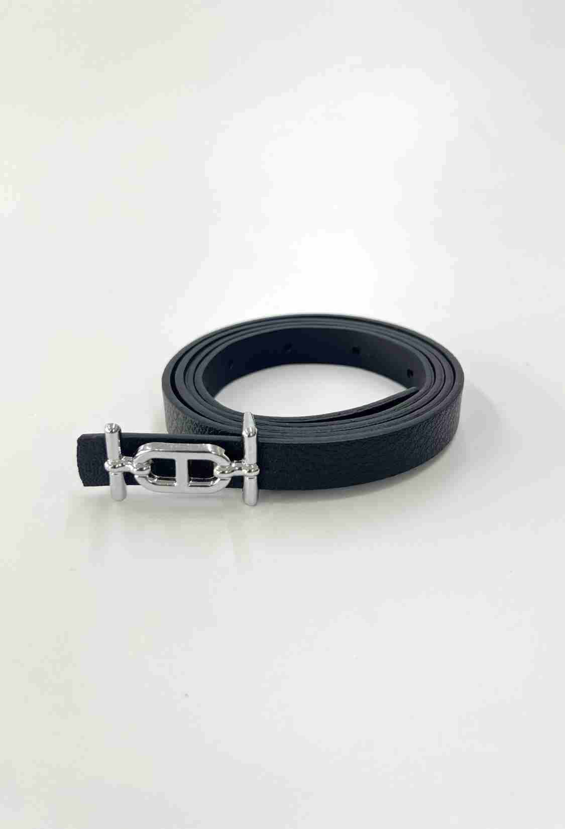 Thin Belt With Silver Buckle - Brand: Fiori - Women & Kids, Baby Clothes Wholesale - TheBS Women