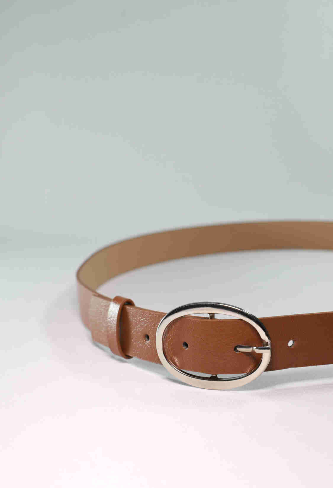 Basic Women's Belt With Oval Buckle - Brand: Fiori - Women & Kids, Baby Clothes Wholesale - TheBS Women