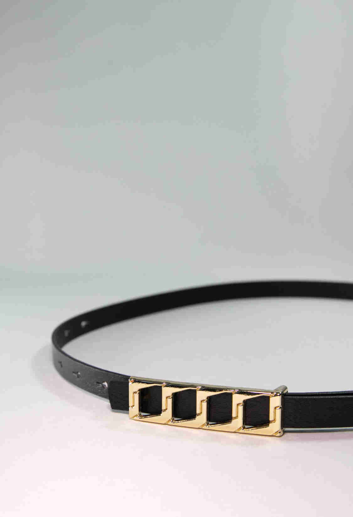 Basic Women's Belt With Thin Chain Buckle - Brand: Fiori - Women & Kids, Baby Clothes Wholesale - TheBS Women