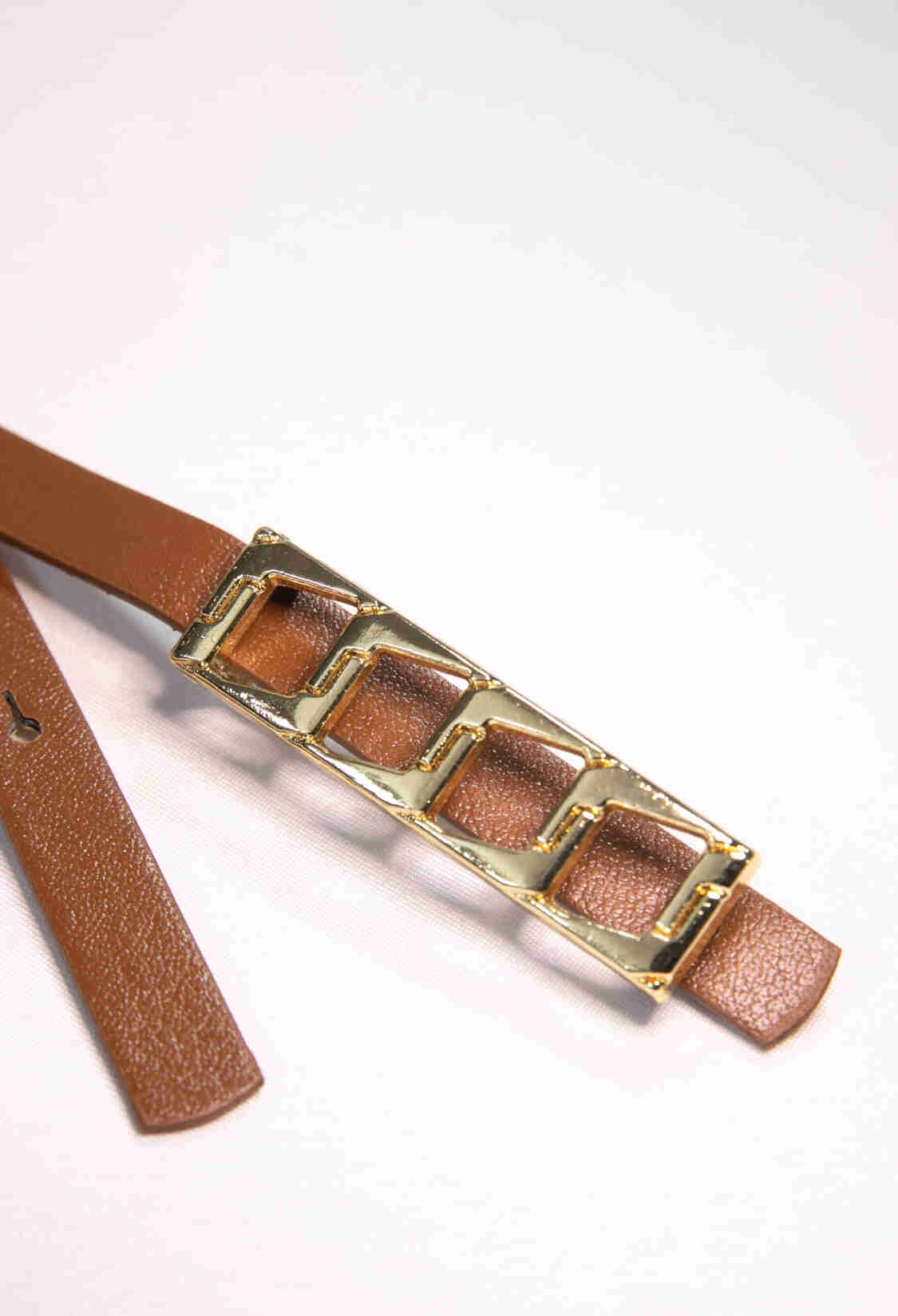 Basic Women's Belt With Thin Chain Buckle - Brand: Fiori - Women & Kids, Baby Clothes Wholesale - TheBS Women