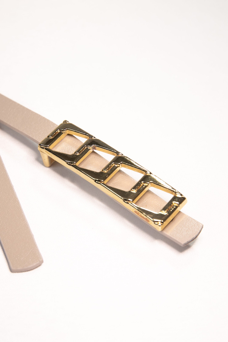 Basic Women's Belt With Thin Chain Buckle - Brand: Fiori - Women & Kids, Baby Clothes Wholesale - TheBS Women