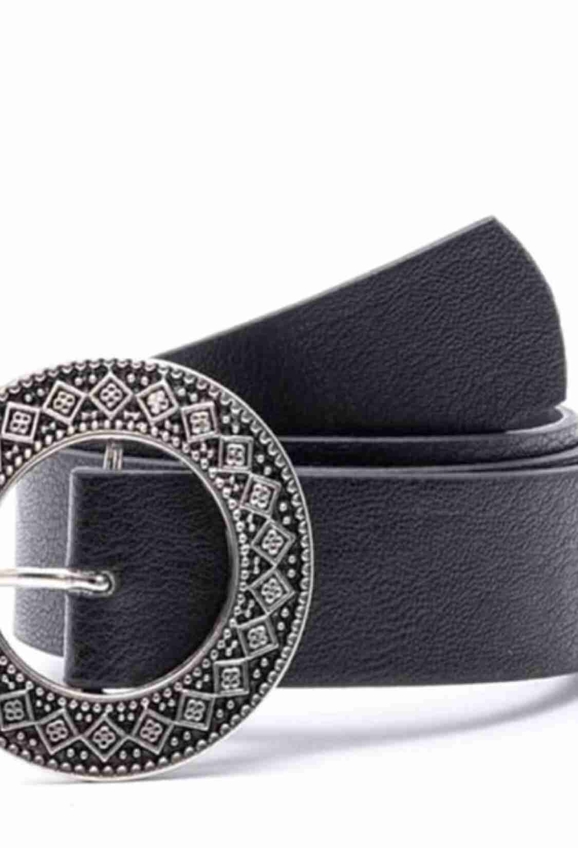 Basic Belt With Antique Buckle - Brand: Fiori - Women & Kids, Baby Clothes Wholesale - TheBS Women