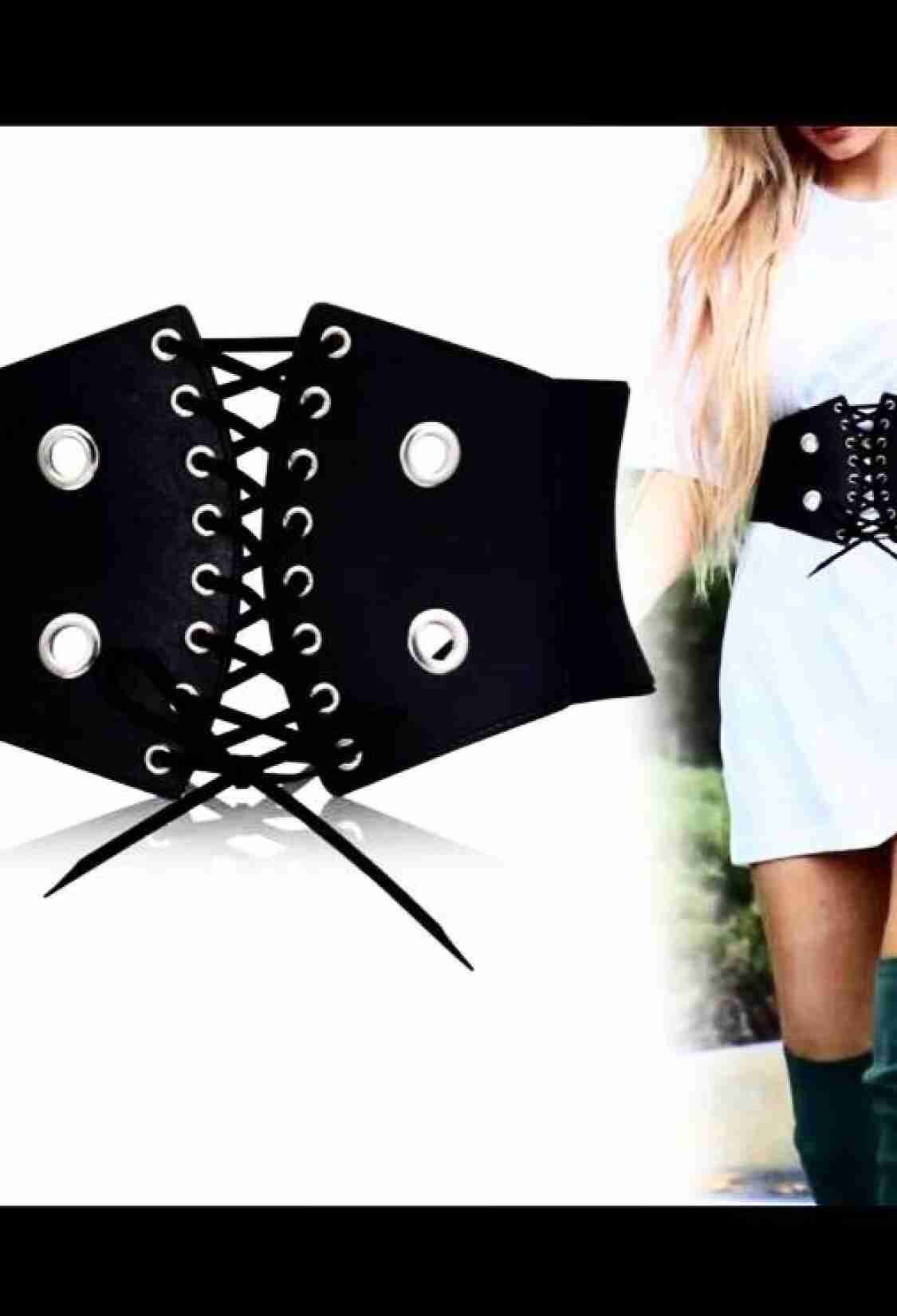 Elastic Women's Belt With Eyelet Detail - Brand: Fiori - Women & Kids, Baby Clothes Wholesale - TheBS Women