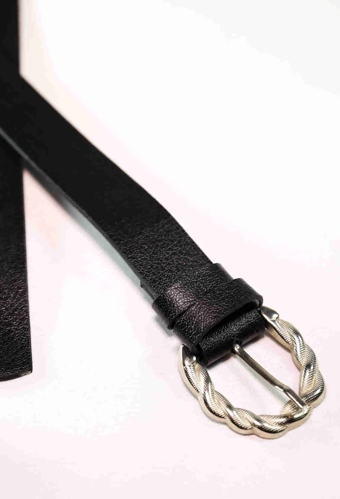 Basic Belt With Knitted Buckle - Brand: Fiori - Women & Kids, Baby Clothes Wholesale - TheBS Women