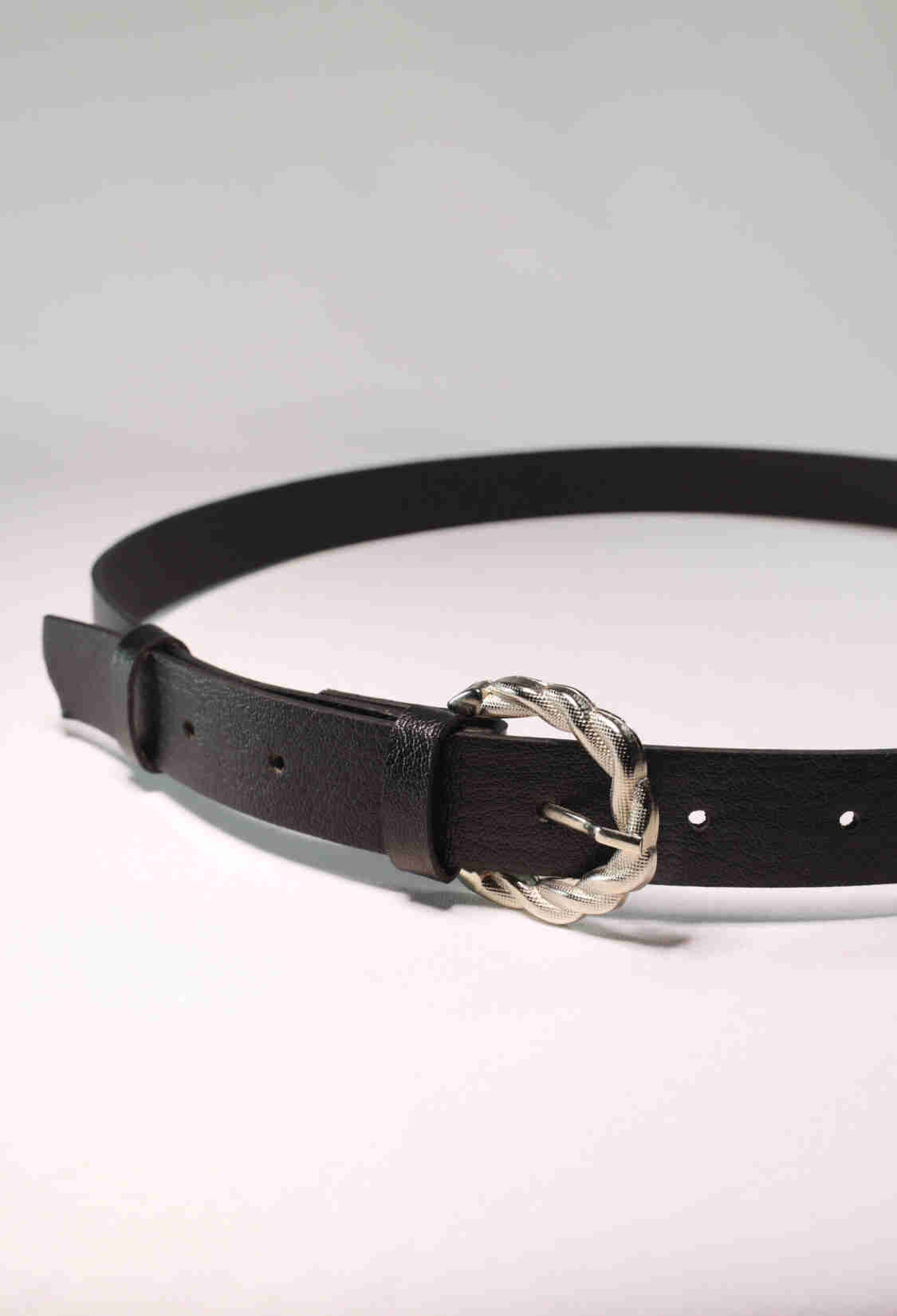 Basic Belt With Knitted Buckle - Brand: Fiori - Women & Kids, Baby Clothes Wholesale - TheBS Women