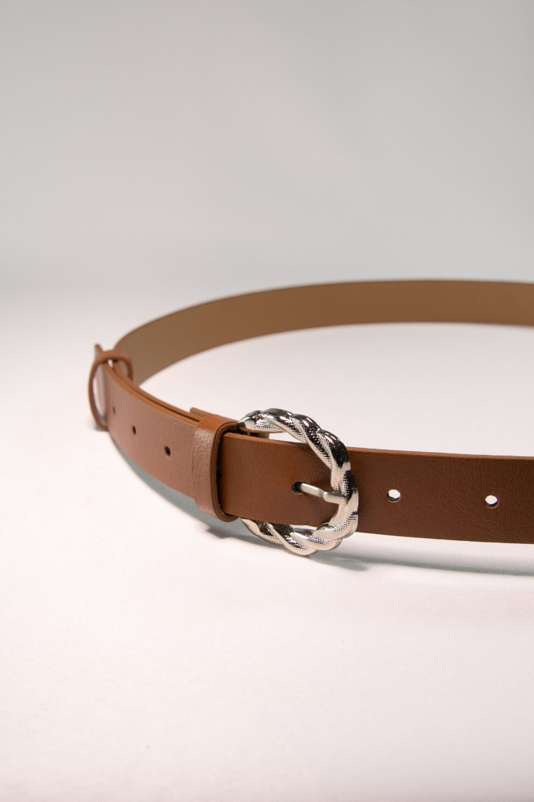 Basic Belt With Knitted Buckle - Brand: Fiori - Women & Kids, Baby Clothes Wholesale - TheBS Women
