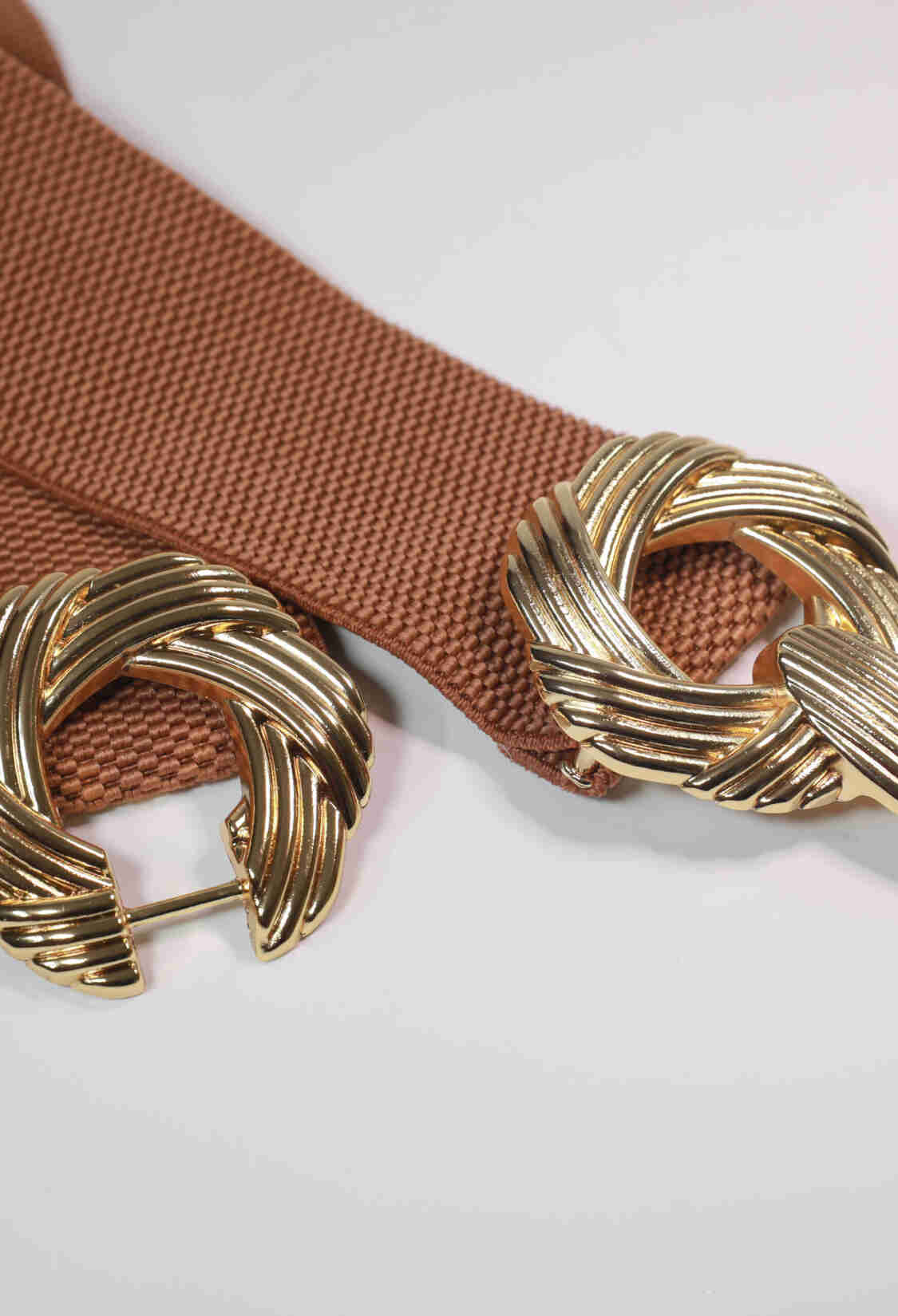 Elastic Women's Belt With Gold Buckle - Brand: Fiori - Women & Kids, Baby Clothes Wholesale - TheBS Women
