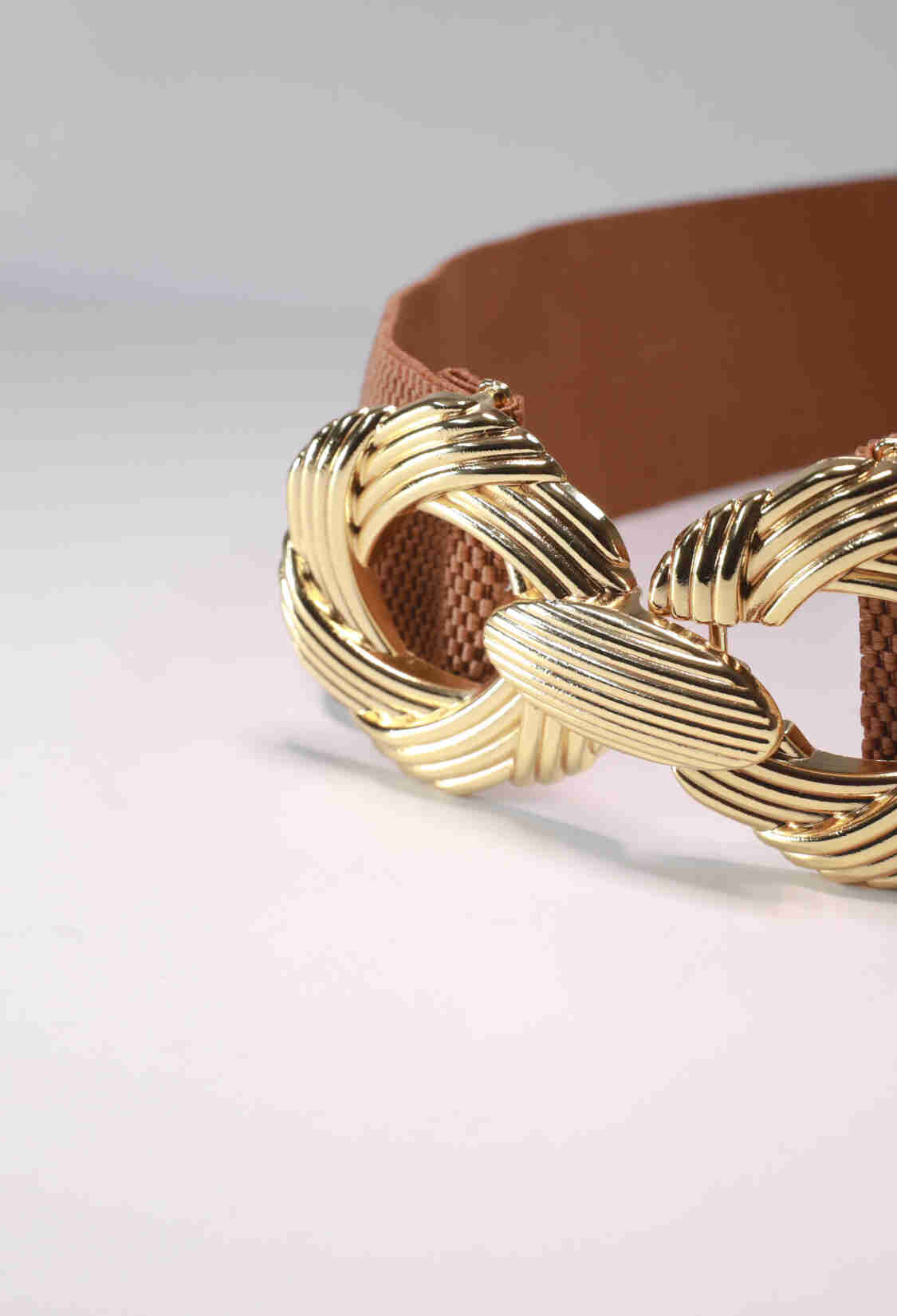 Elastic Women's Belt With Gold Buckle - Brand: Fiori - Women & Kids, Baby Clothes Wholesale - TheBS Women