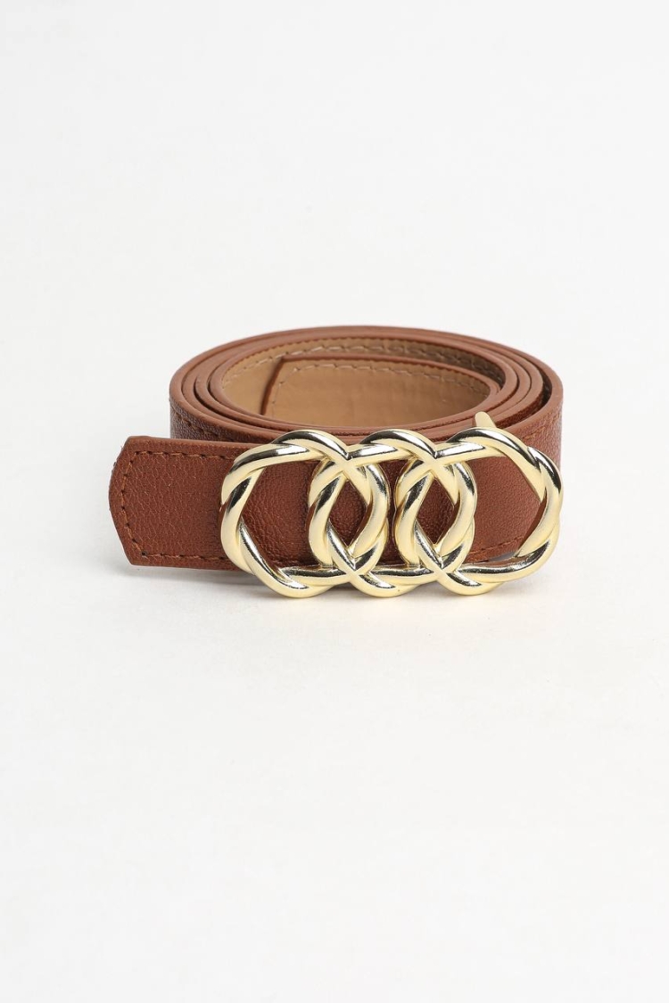 Women's Belt With United Ring Buckle - Brand: Fiori - Women & Kids, Baby Clothes Wholesale - TheBS Women