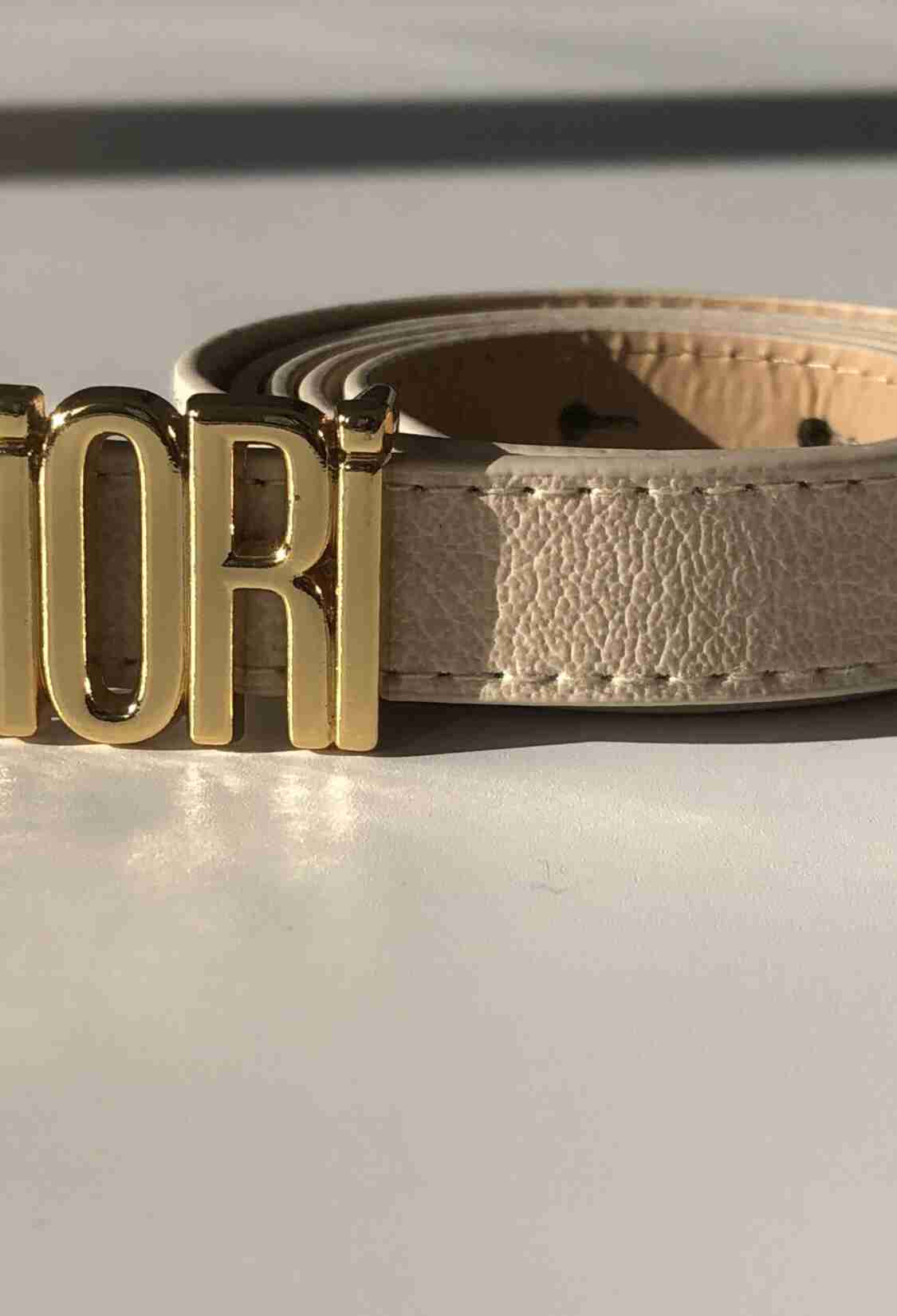 Fiori Written Thin Women's Belt - Brand: Fiori - Women & Kids, Baby Clothes Wholesale - TheBS Women