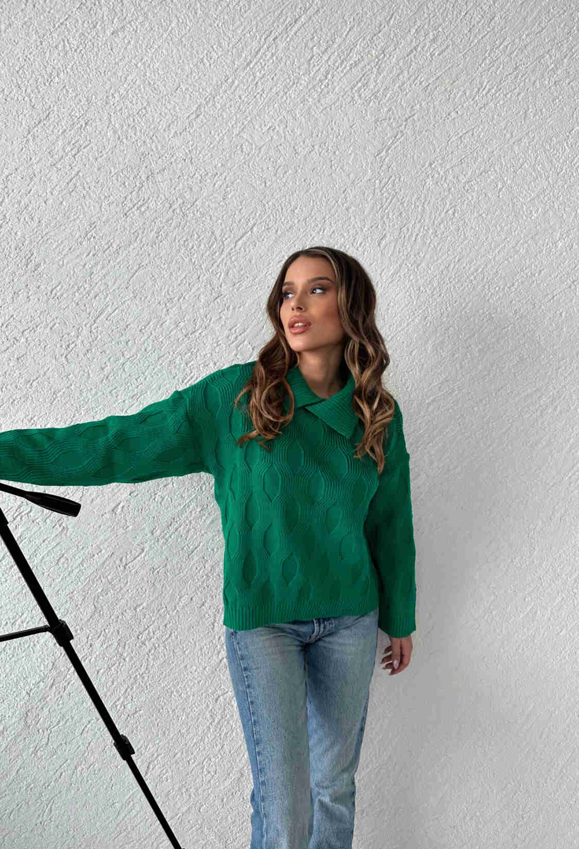 Eye Patterned Sweater - Brand: My Fashion - Women & Kids, Baby Clothes Wholesale - TheBS Women