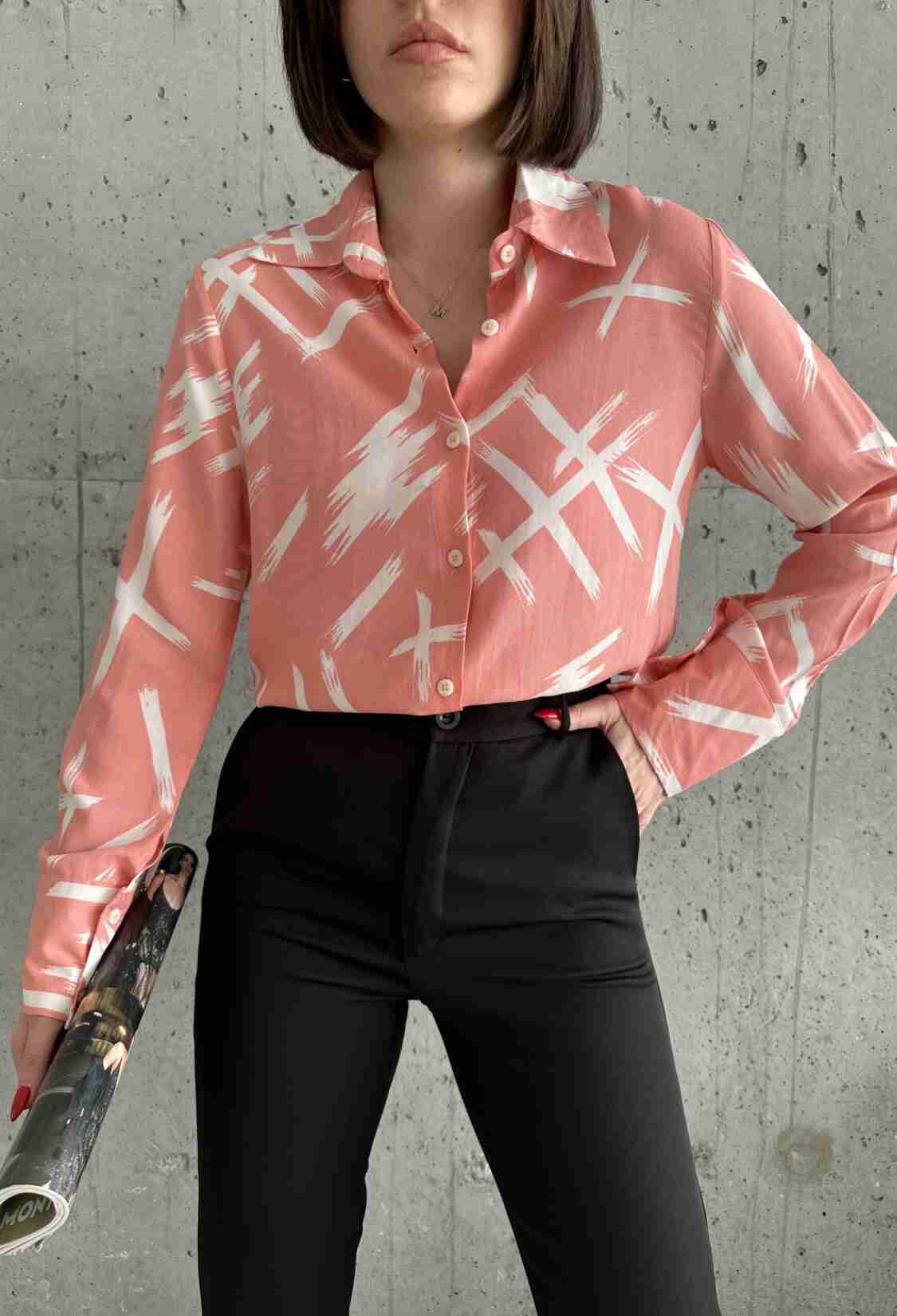 Multiplication Pattern Shirt - Brand: My Fashion - Women & Kids, Baby Clothes Wholesale - TheBS Women