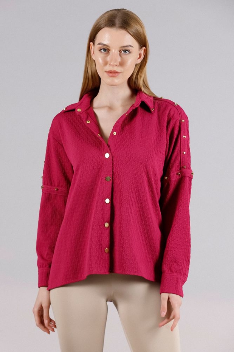 Drop Detailed Shirt - Brand: Topshow - Women & Kids, Baby Clothes Wholesale - TheBS Women