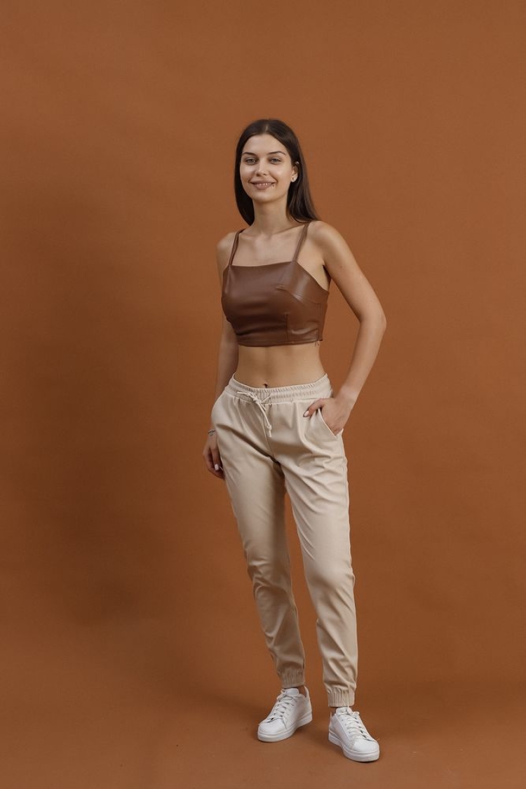 Leather Trousers - Brand: Topshow - Women & Kids, Baby Clothes Wholesale - TheBS Women