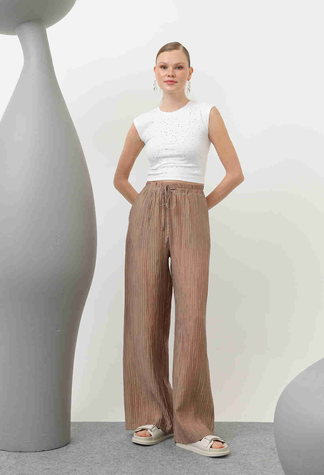 Basic Elastic Pants - Brand: SOUL - Women & Kids, Baby Clothes Wholesale - TheBS Women