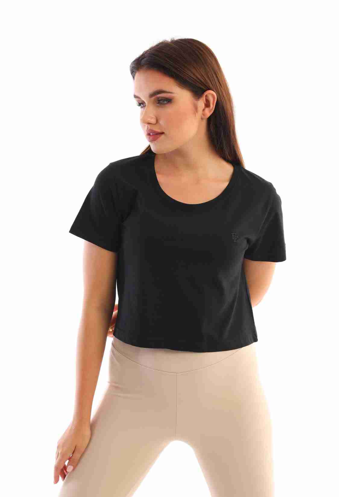 EdelleCrew Neck Crop Women's T-Shirt - Brand: EDELLE - Women & Kids, Baby Clothes Wholesale - TheBS Women