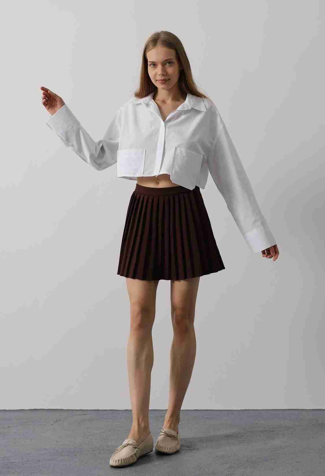 Short Size Double Pocket Shirt - Brand: Reyon - Women & Kids, Baby Clothes Wholesale - TheBS Women