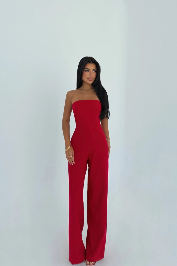 Tailored Strapless Sleeveless Jumpsuit - Brand: EYYO ATELIER - Women & Kids, Baby Clothes Wholesale - TheBS Women