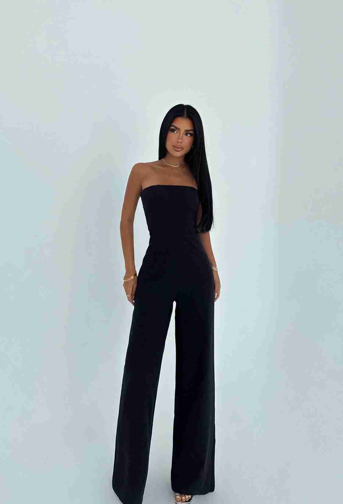 Strapless Tube Jumpsuit - Sexy Elegant Formal - Brand: EYYO ATELIER - Women & Kids, Baby Clothes Wholesale - TheBS Women