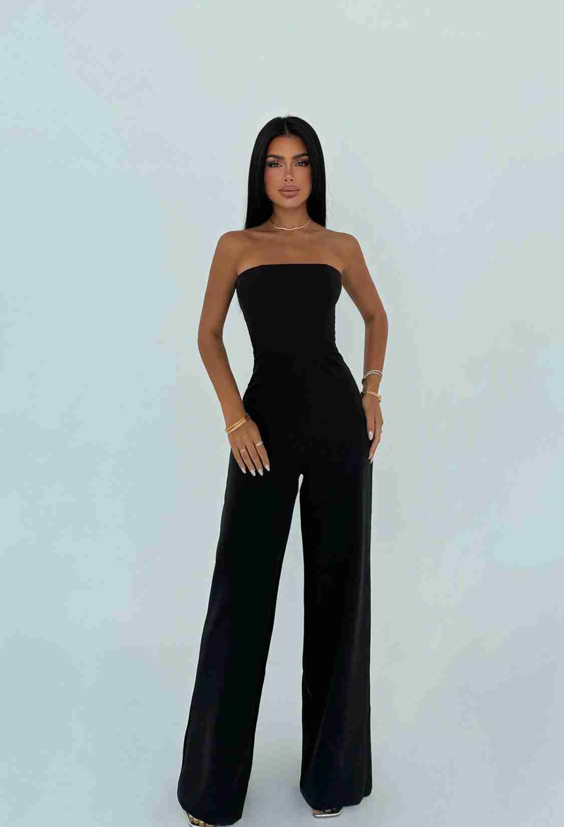 Strapless Tube Jumpsuit - Sexy Elegant Formal - Brand: EYYO ATELIER - Women & Kids, Baby Clothes Wholesale - TheBS Women