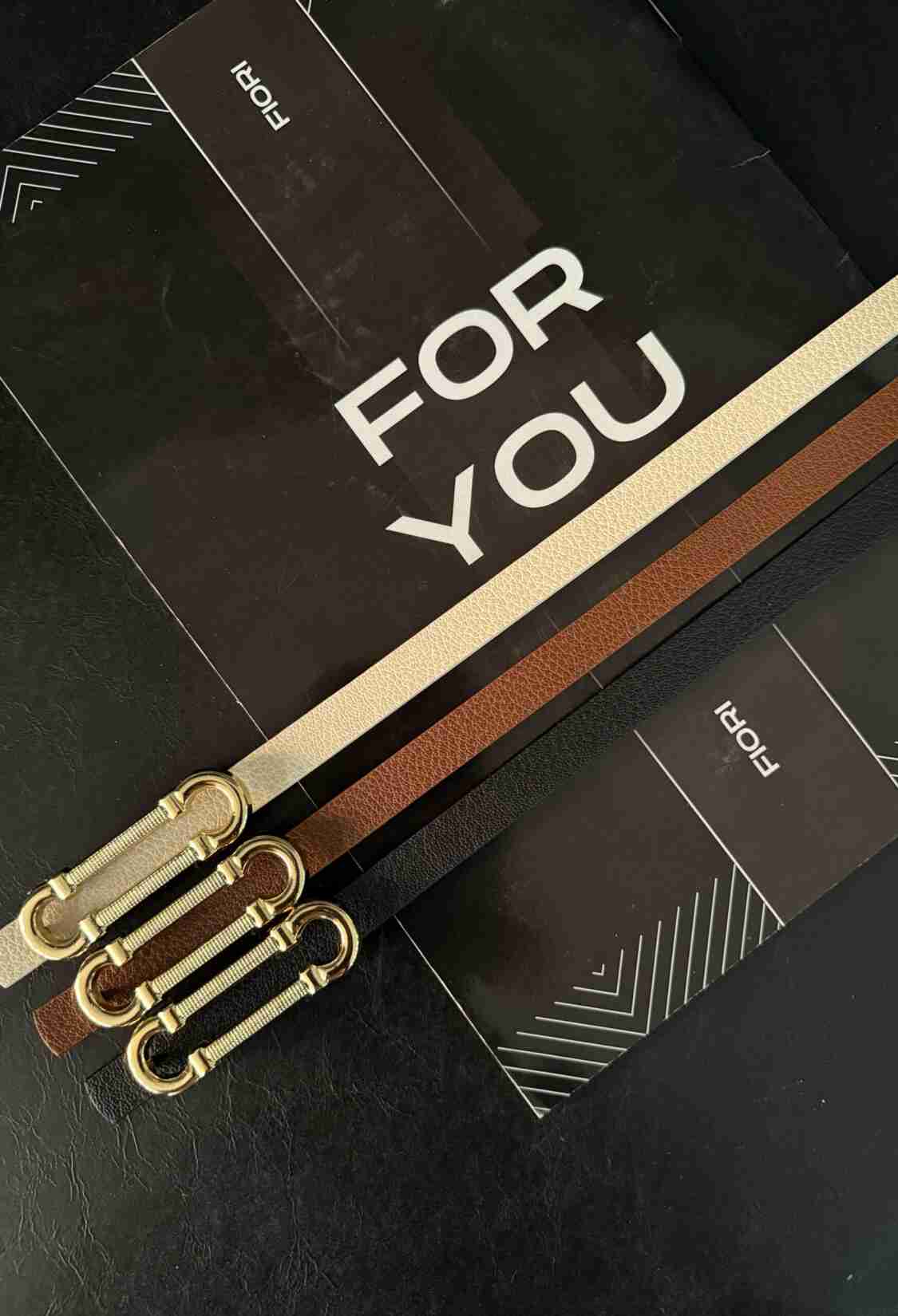 Gold Buckle Slim Belt Pants Belt Shirt Belt Jacket Belt Dress Belt - Brand: Fiori - Women & Kids, Baby Clothes Wholesale - TheBS Women