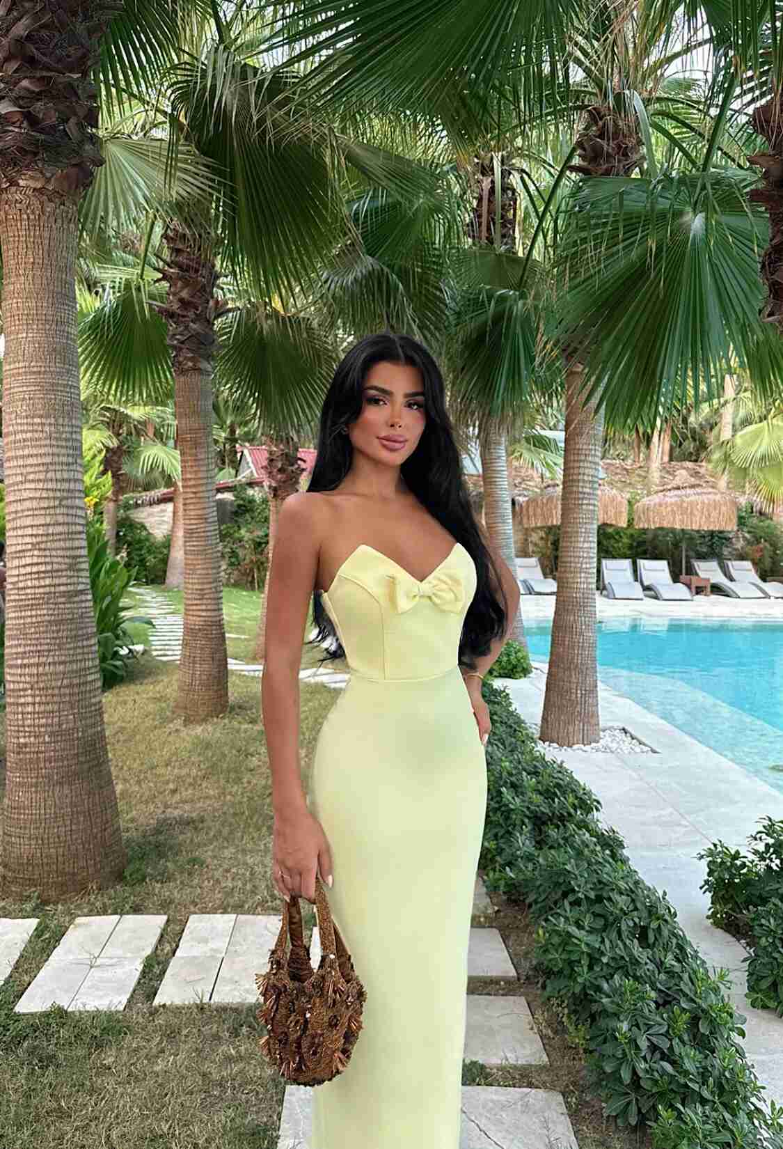 Sexy Elegant Formal Glam Bodycon Dress - Brand: EYYO ATELIER - Women & Kids, Baby Clothes Wholesale - TheBS Women