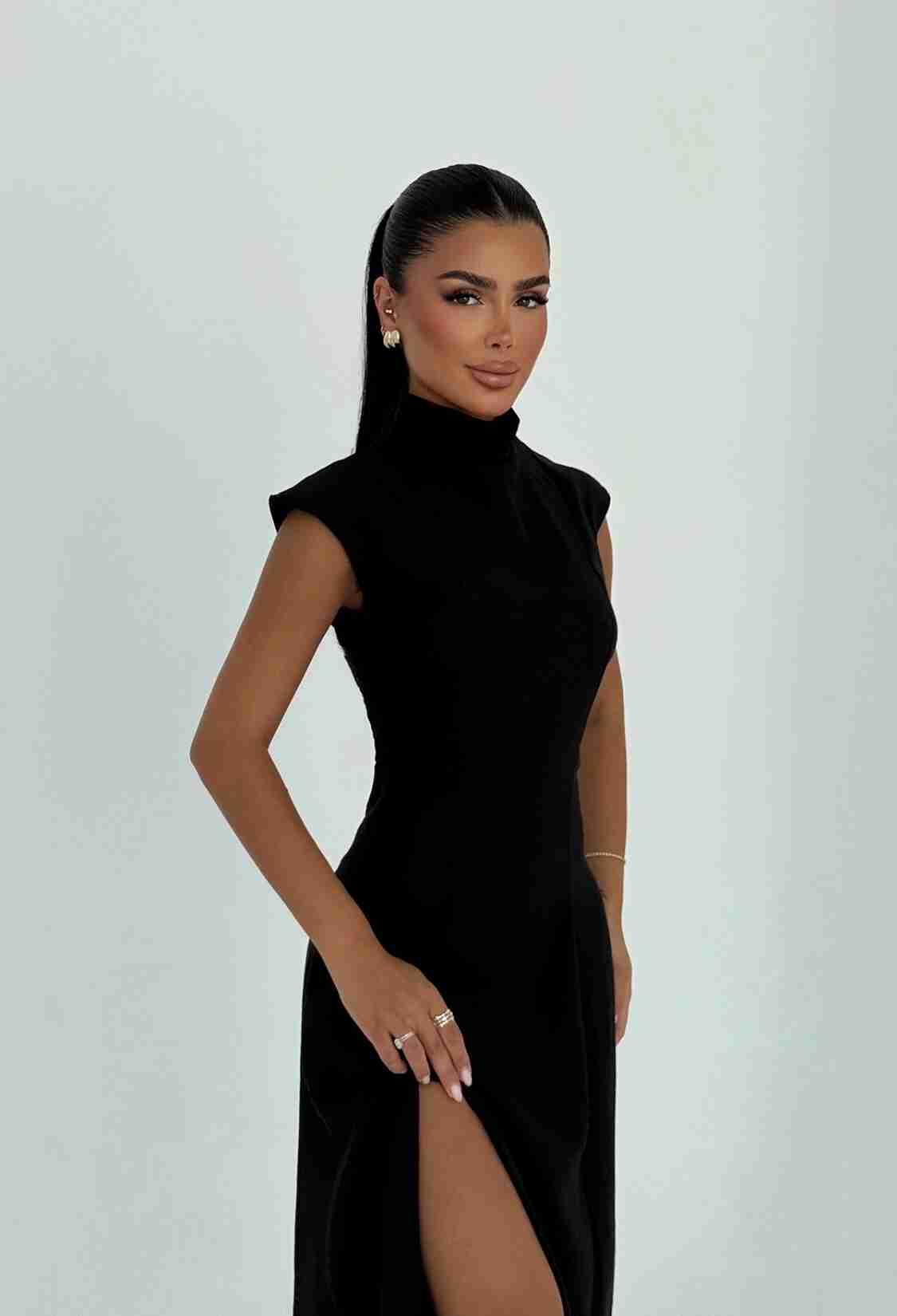 ElegantSheath Dress With Cap Sleeves - Brand: EYYO ATELIER - Women & Kids, Baby Clothes Wholesale - TheBS Women