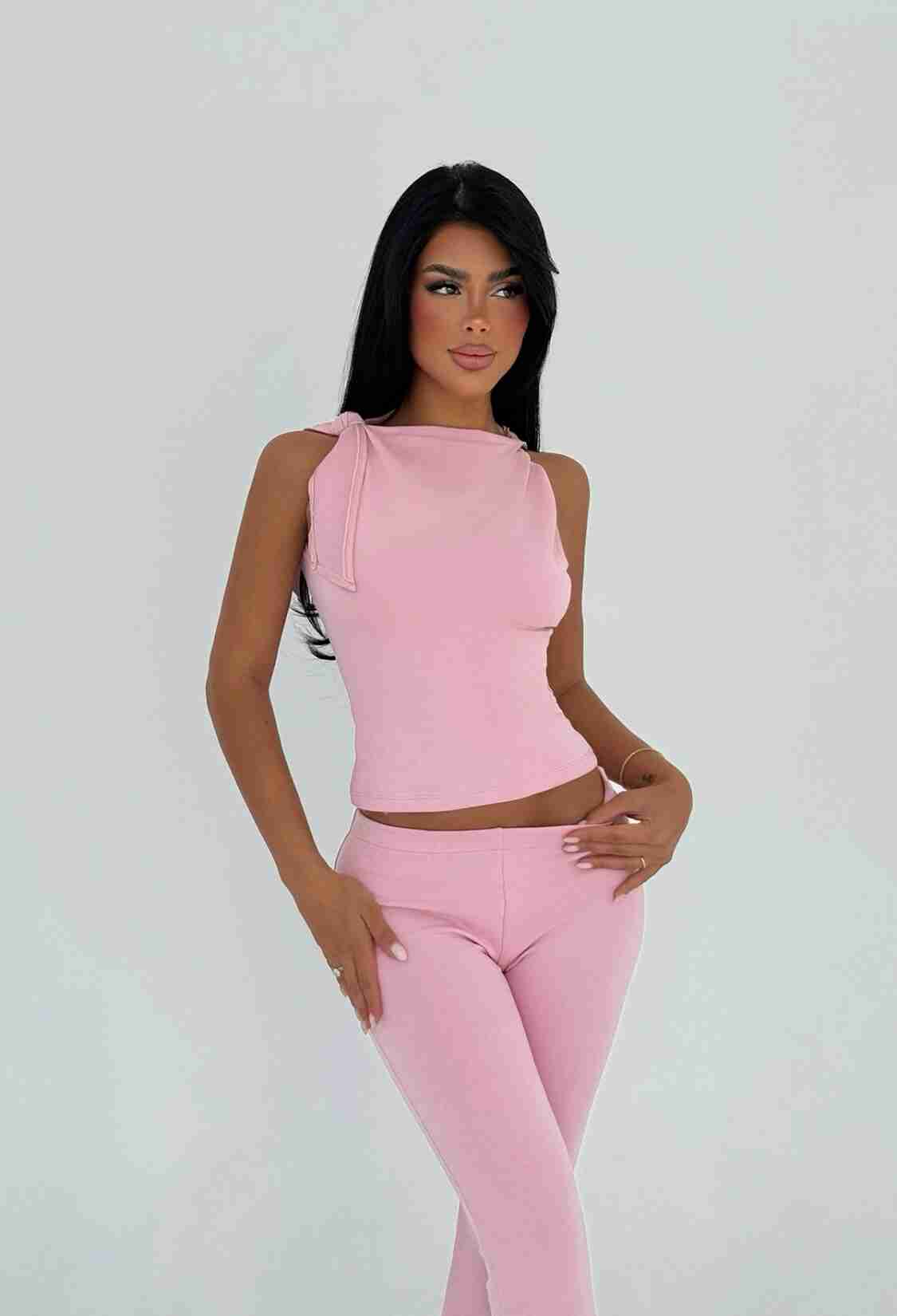 Slim Fit Bootcut Flare Leg Set - Brand: EYYO ATELIER - Women & Kids, Baby Clothes Wholesale - TheBS Women
