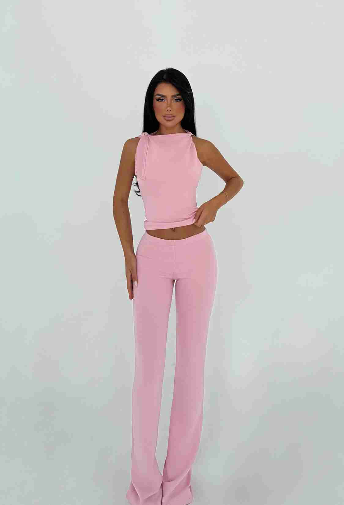 Slim Fit Bootcut Flare Leg Set - Brand: EYYO ATELIER - Women & Kids, Baby Clothes Wholesale - TheBS Women