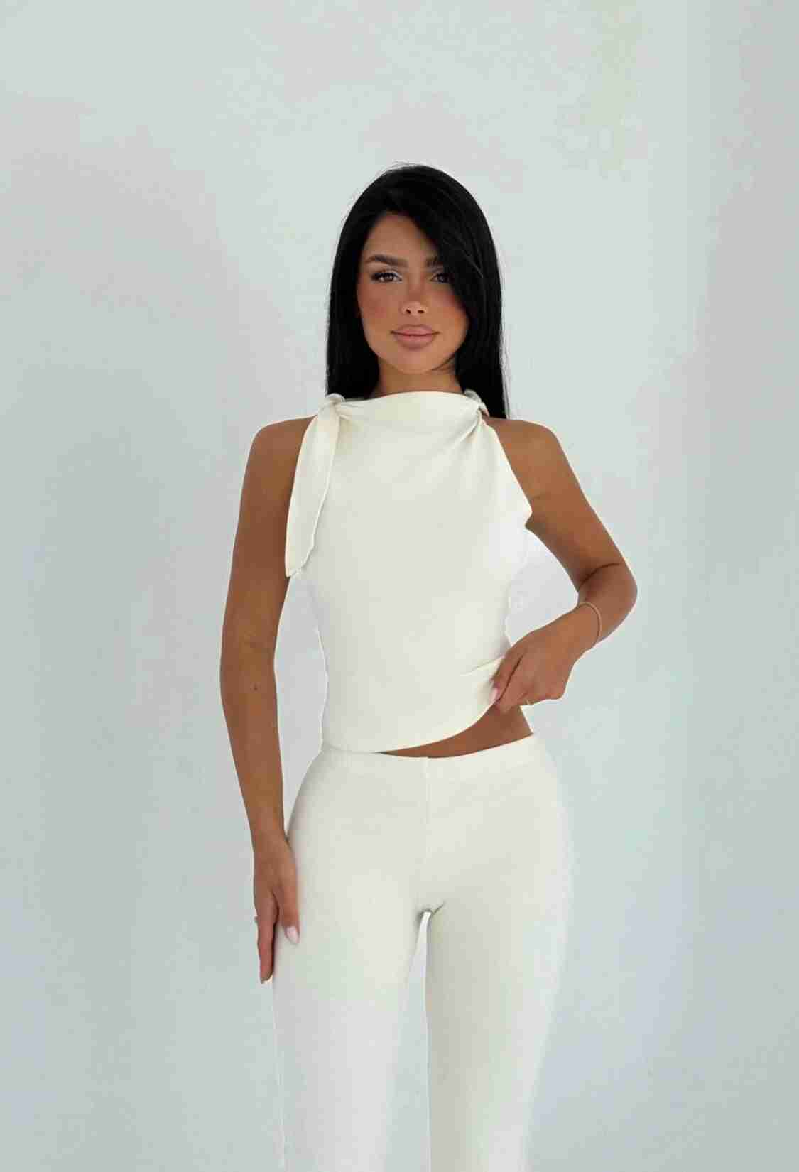 Elegant Slim Fit Bootcut Set - Brand: EYYO ATELIER - Women & Kids, Baby Clothes Wholesale - TheBS Women