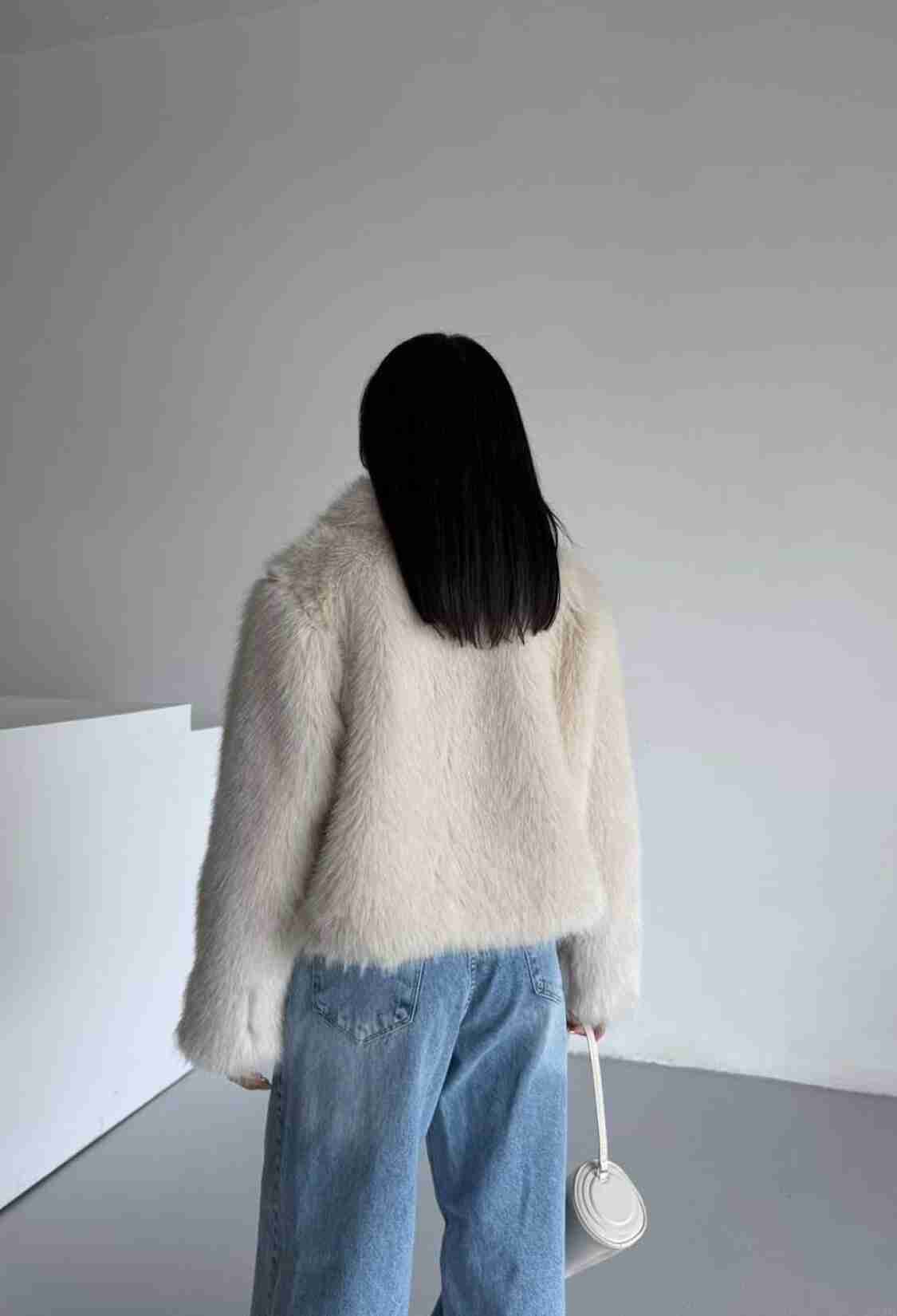 Fur Jacket With Zip Up Closure - Brand: My Jest Fashion - Women & Kids, Baby Clothes Wholesale - TheBS Women