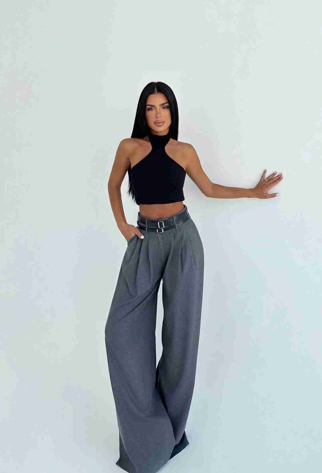 Elegant Palazzo Pants - Brand: EYYO ATELIER - Women & Kids, Baby Clothes Wholesale - TheBS Women