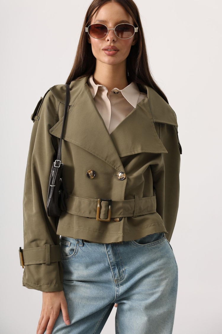 Trenchcoat - Casual Elegant Streetwear - Brand: Reyon - Women & Kids, Baby Clothes Wholesale - TheBS Women