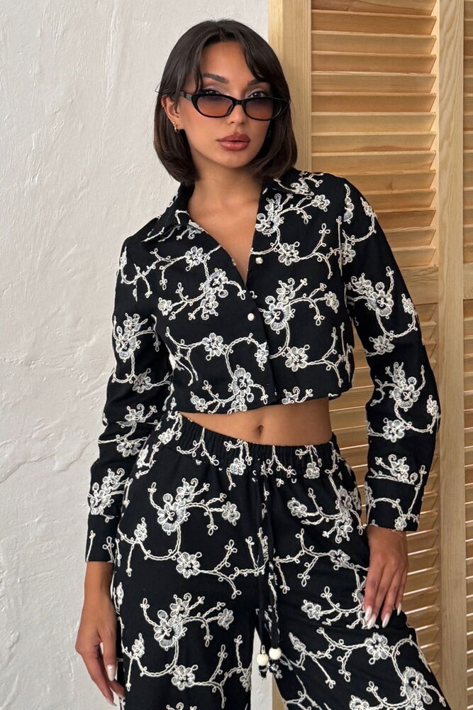Floral Print Buttoned Shirt - Brand: Topshow - Women & Kids, Baby Clothes Wholesale - TheBS Women
